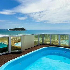  Apartamento Infinito - Cobertura Frente Mar Com Piscina